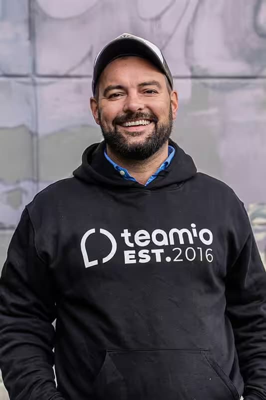Johannes Dietrich – co-founder and joint managing director of Teamio Event GmbH
