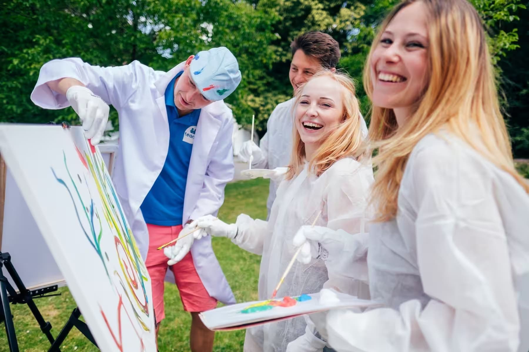 Kreatives Teamevent für Firmen