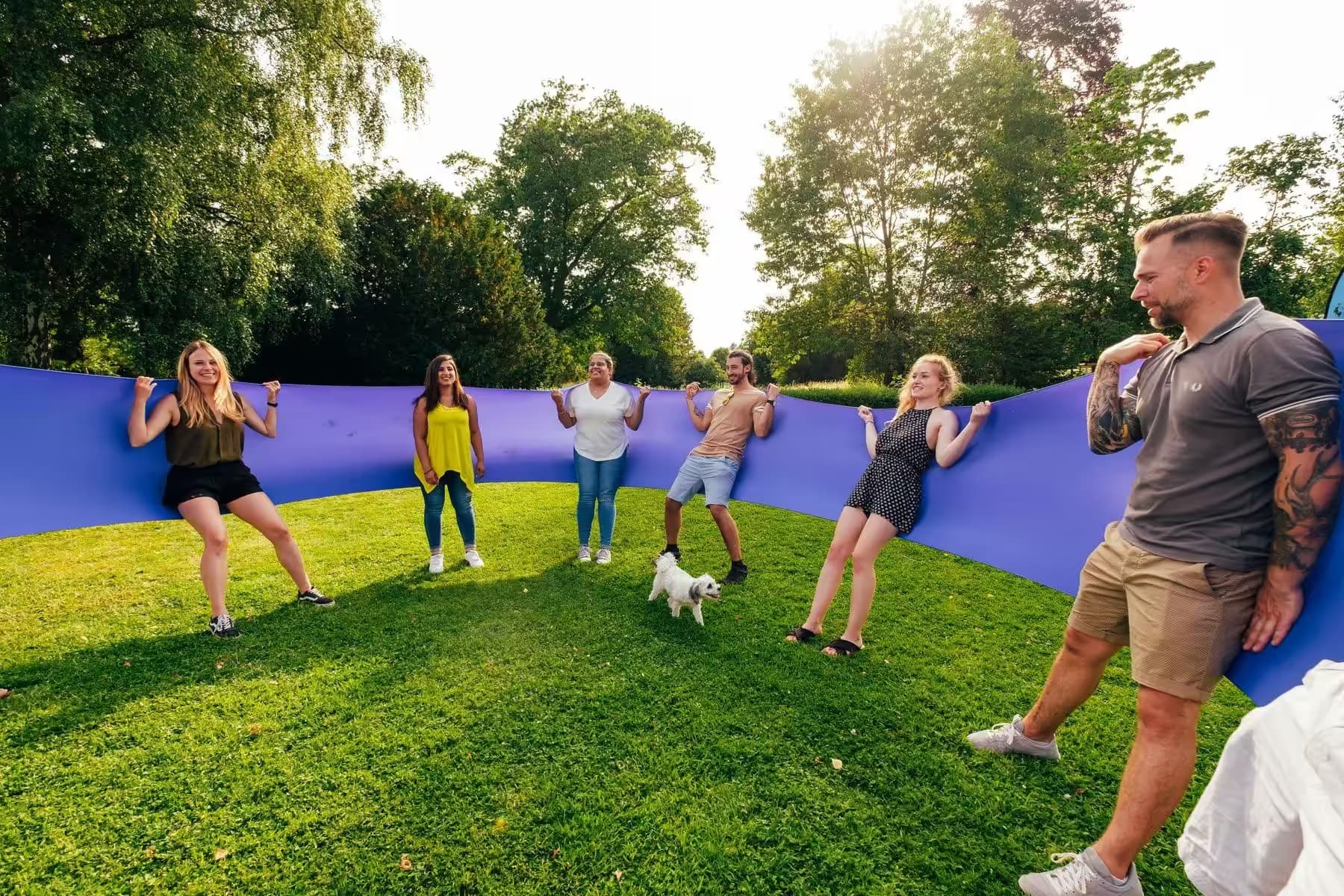 Teamevent mit verschiedenen Challenges & Parcours
