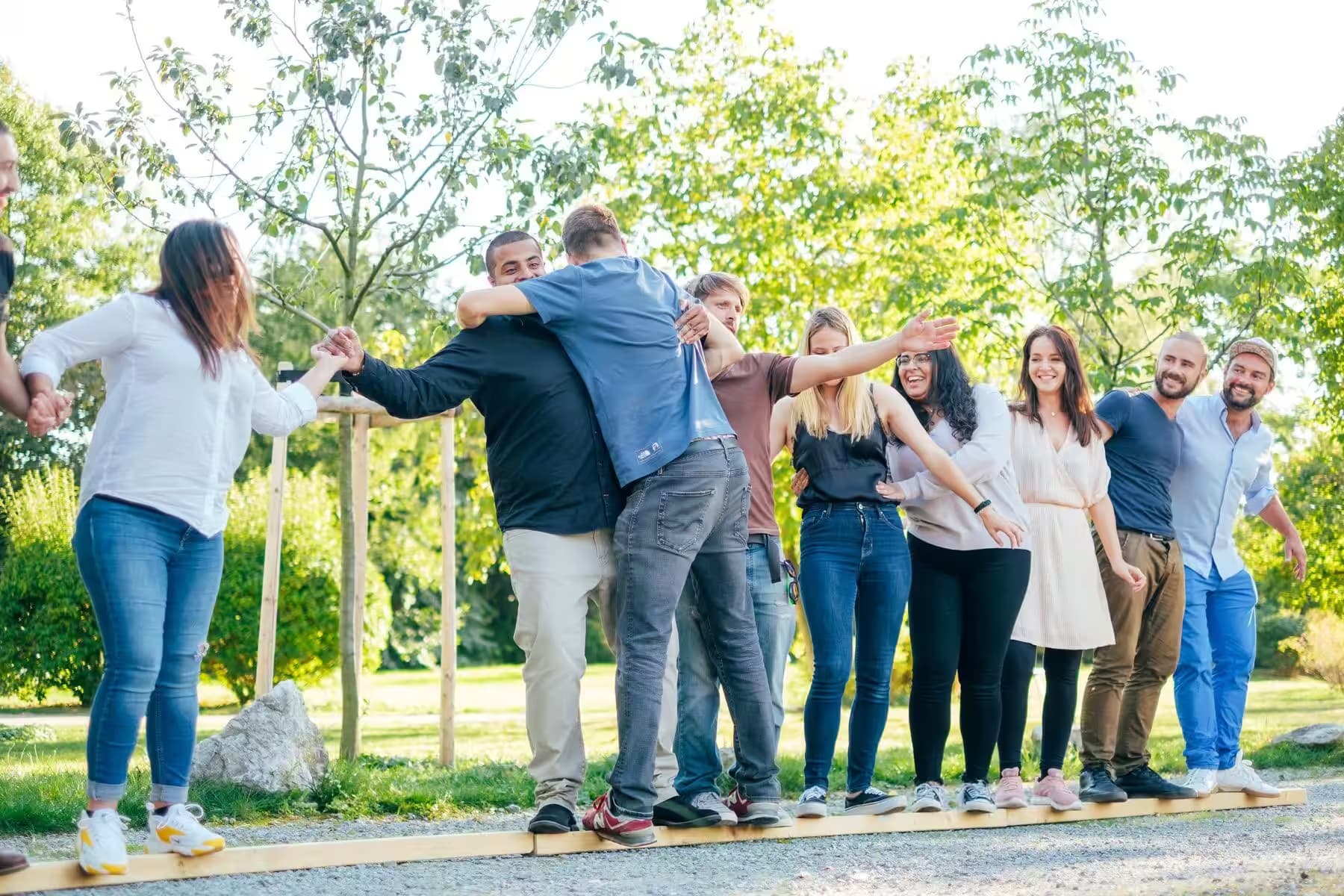 Teamevent mit verschiedenen Challenges & Parcours