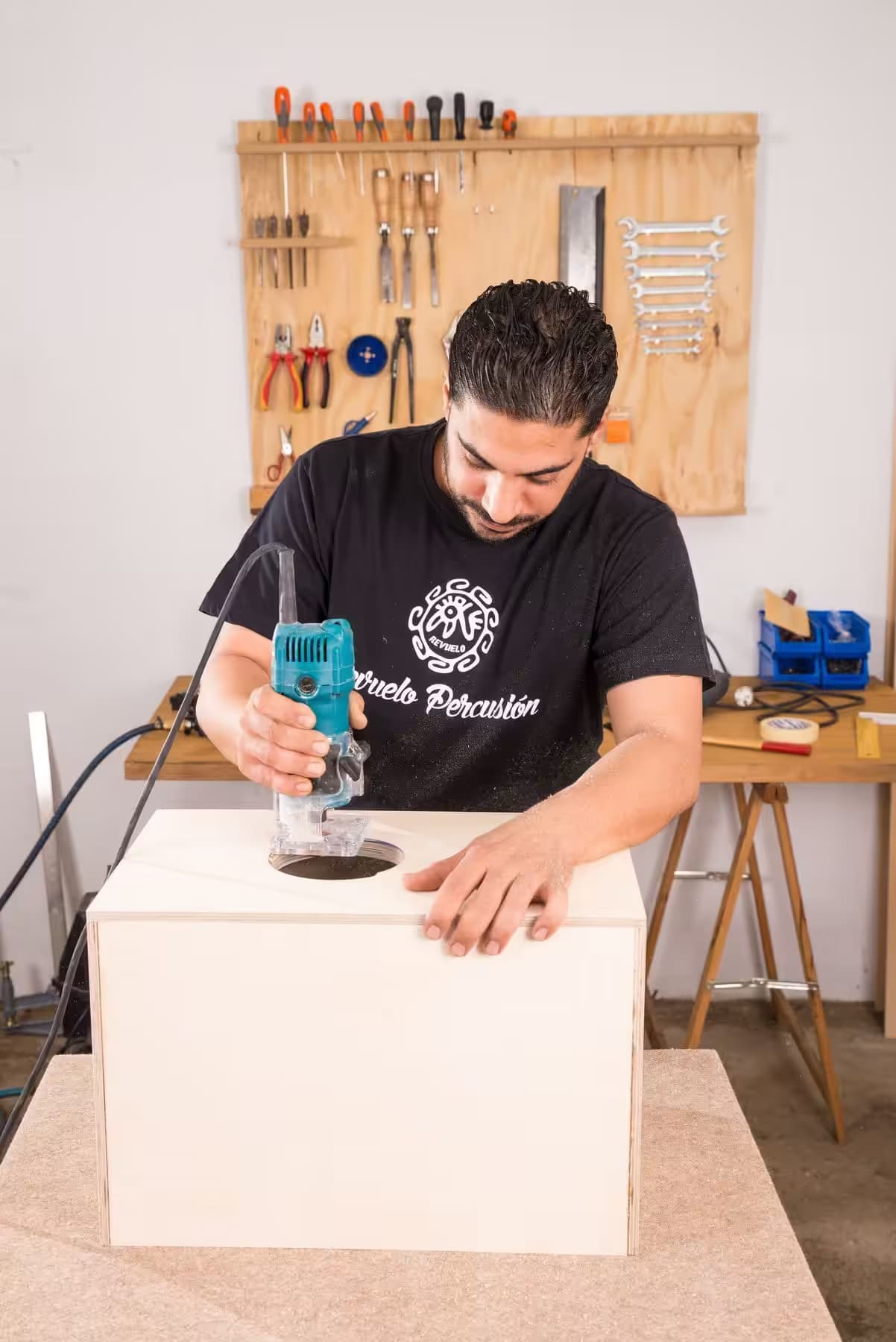 Cajon Workshop Teamevent - teamio