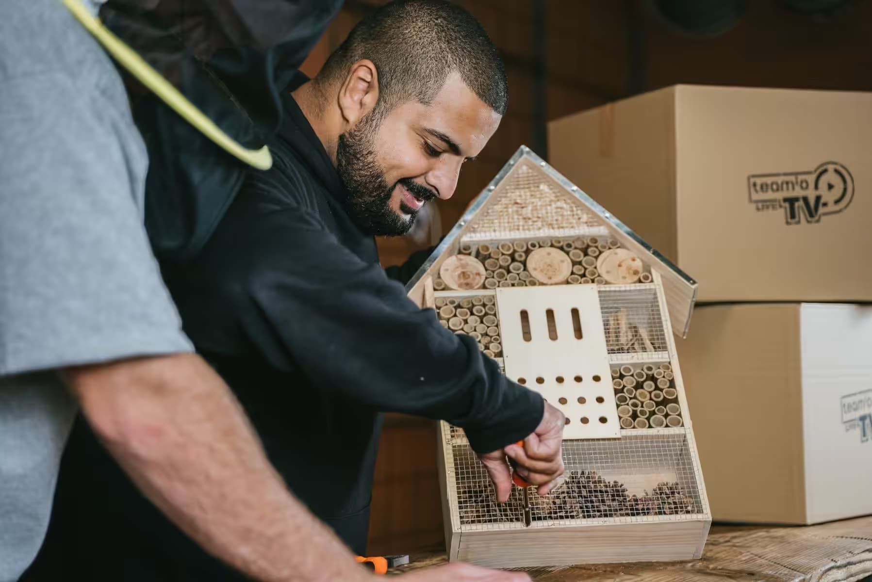 Insektenhotel bauen - Teamevent