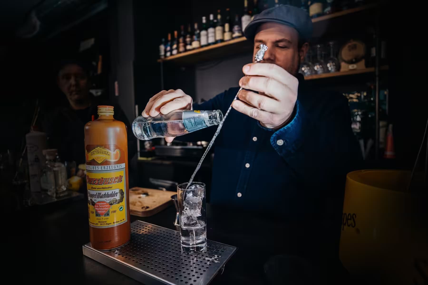 Online gin tasting for a company team event