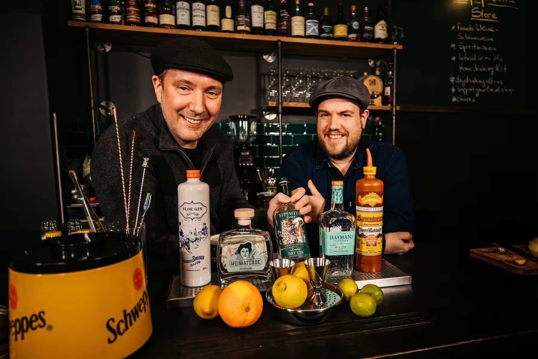 Online gin tasting for a company team event