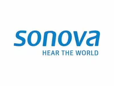 Sonova logo: Hear the world