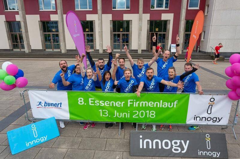 Essener Firmenlauf: Wir waren dabei!