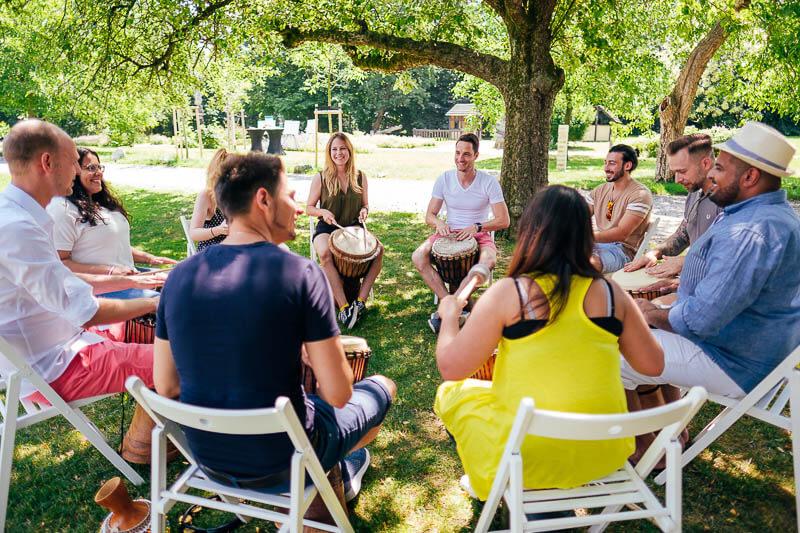 Drum musikalisches Teamevent 02