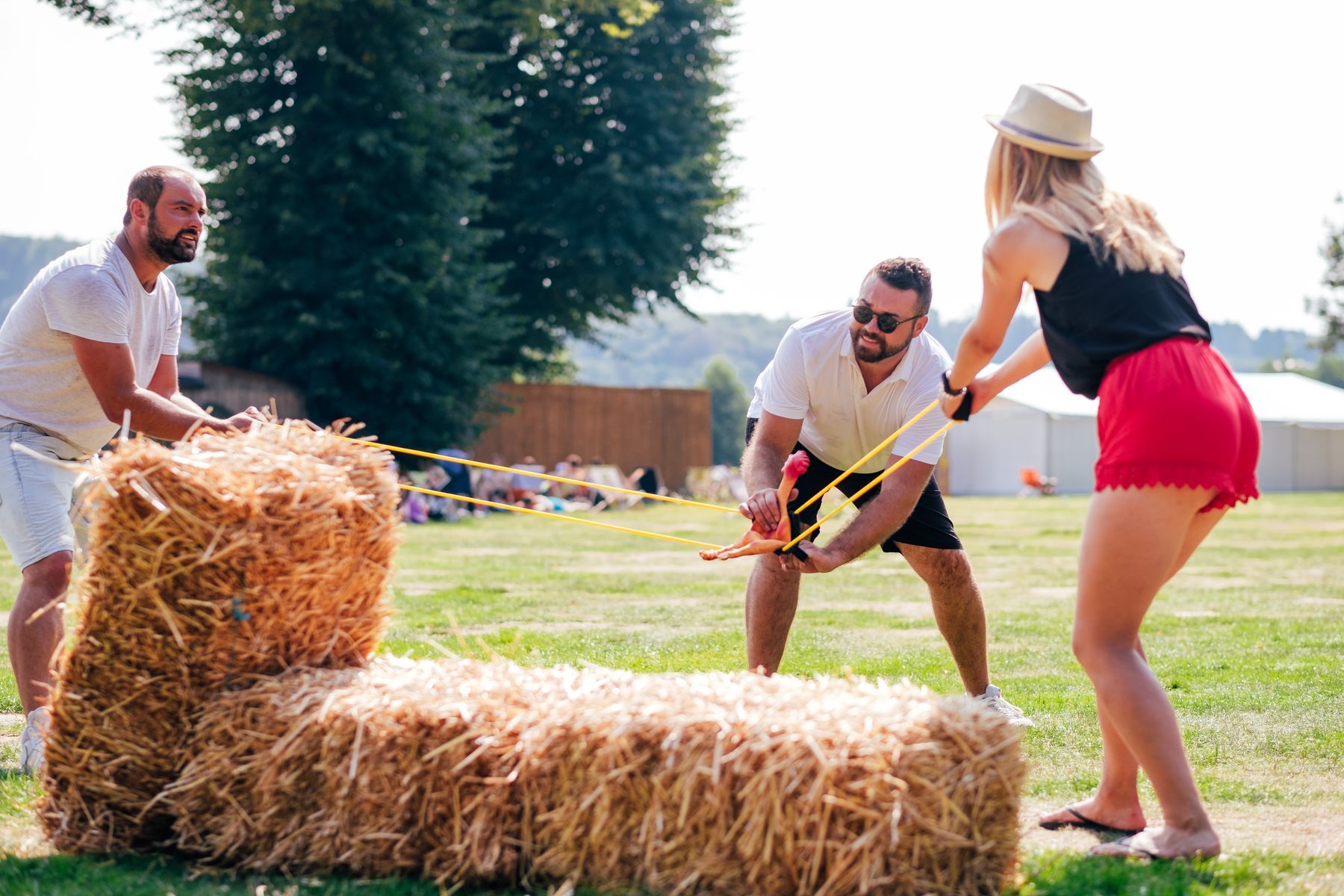 Teamwork auf dem Bauernhof