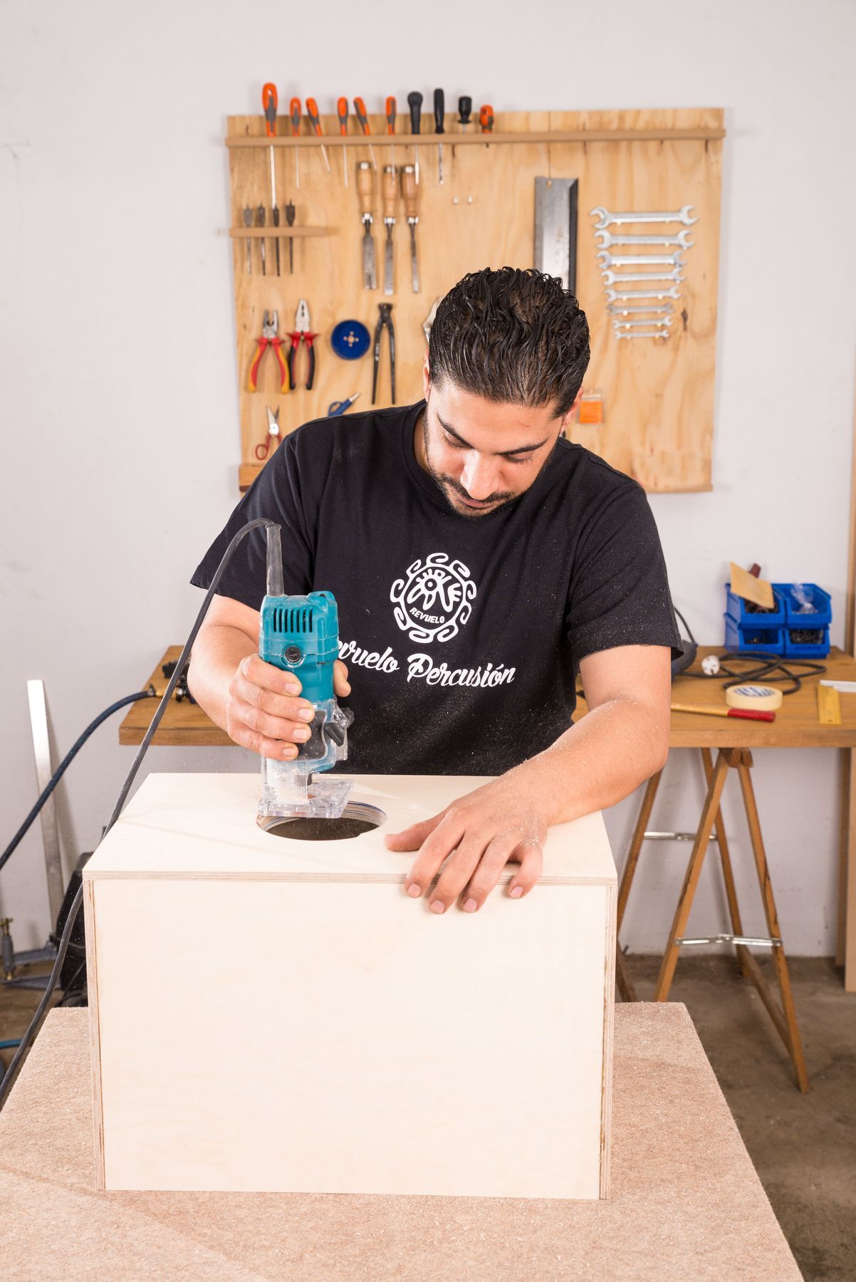Cajon Workshop Teamevent - teamio