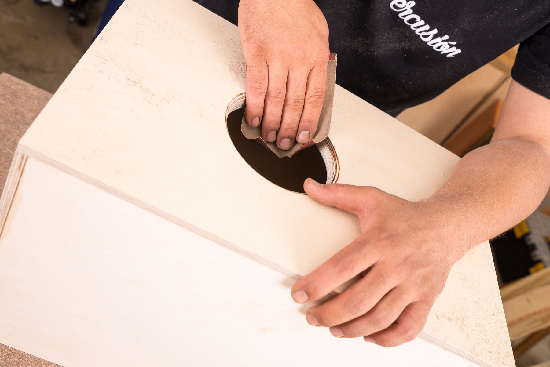 Cajon Workshop Teamevent - teamio