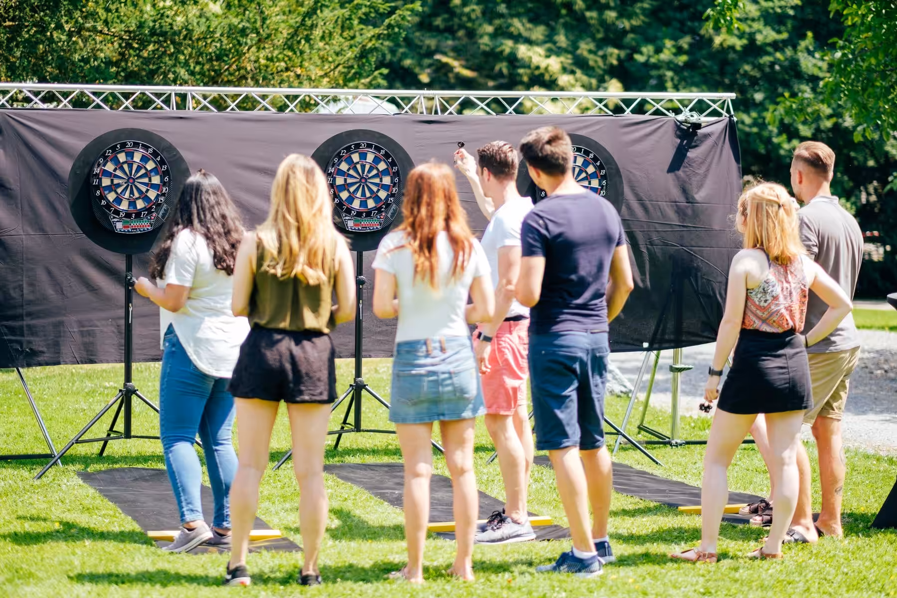 Darts tournament as a team event - teamio