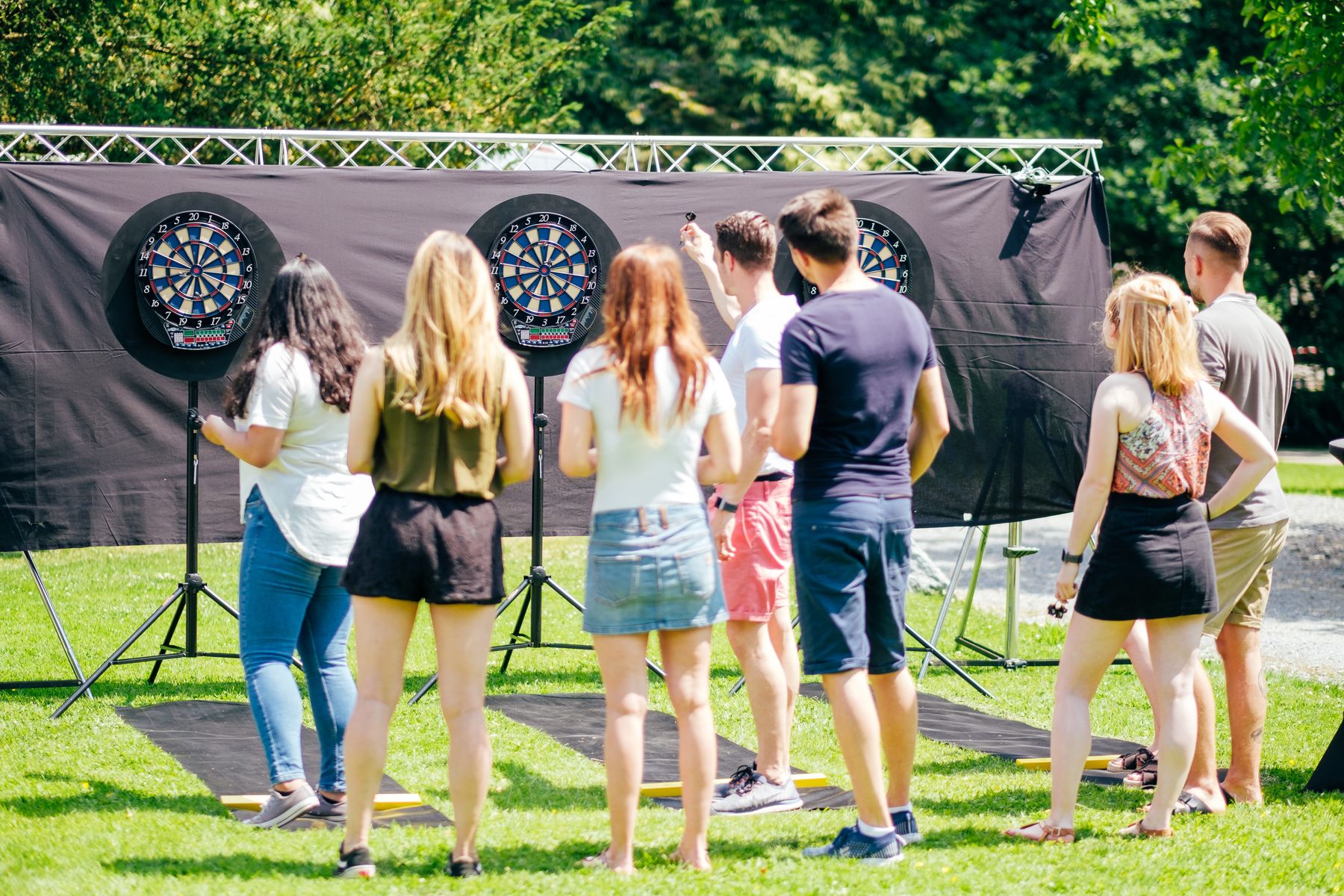 Dart Turnier als Teamevent - teamio