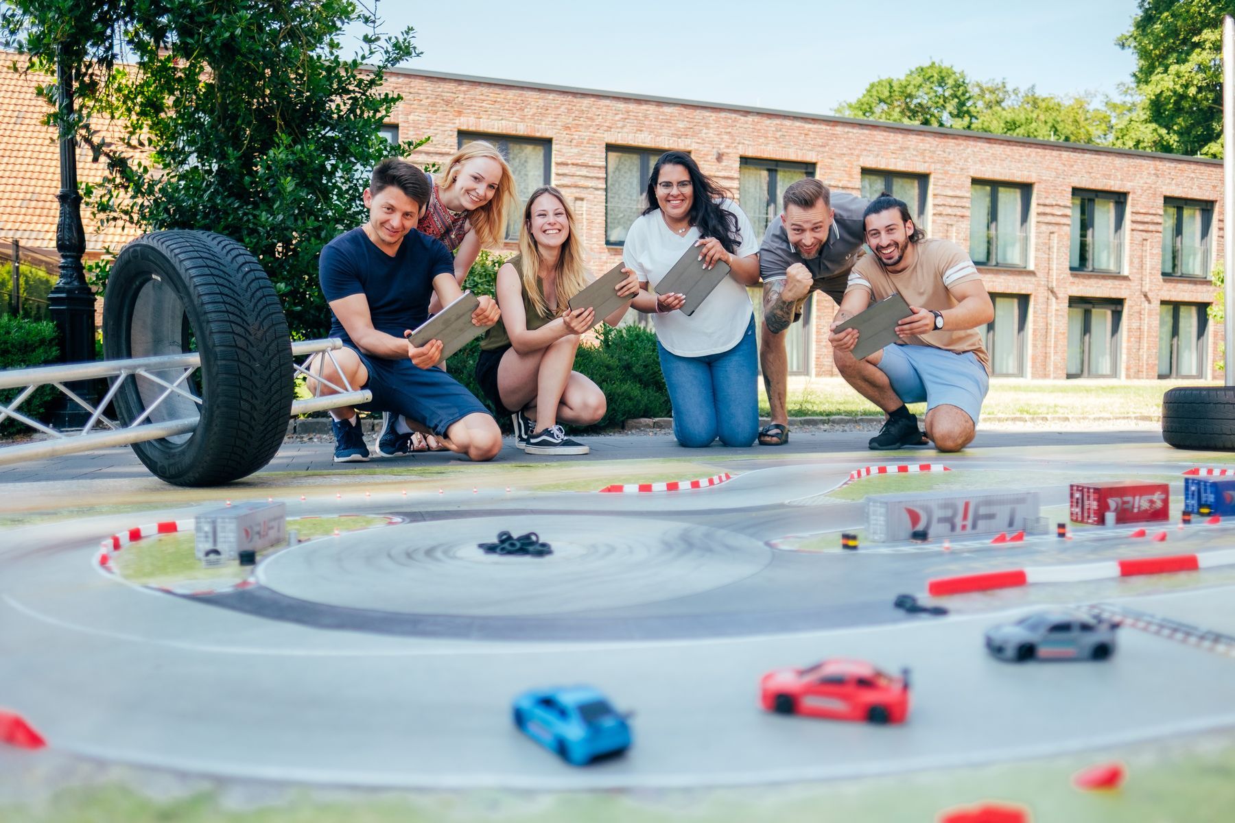 Digitaler 3 Kampf als Teamevent