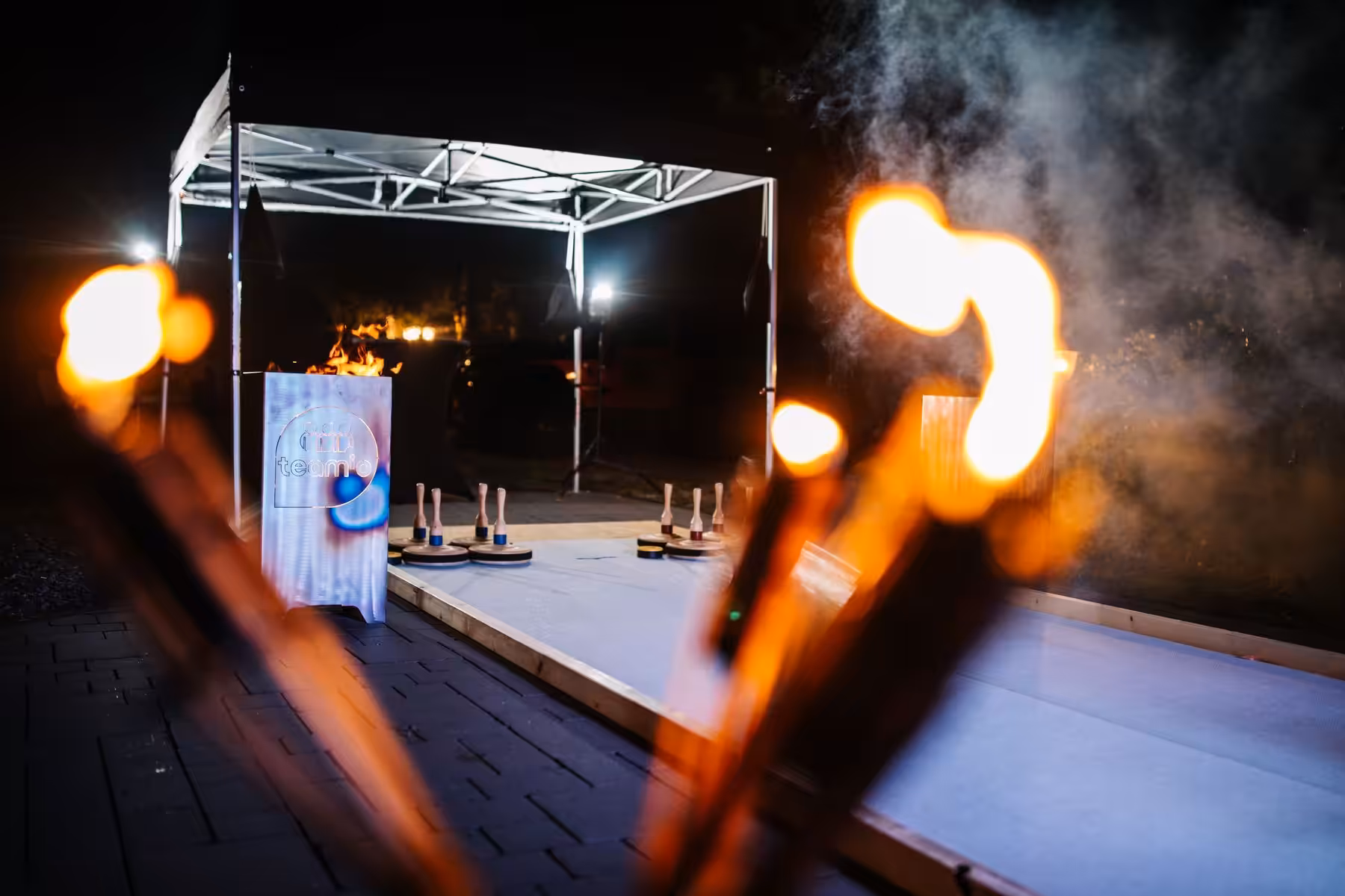 Curling team event by teamio