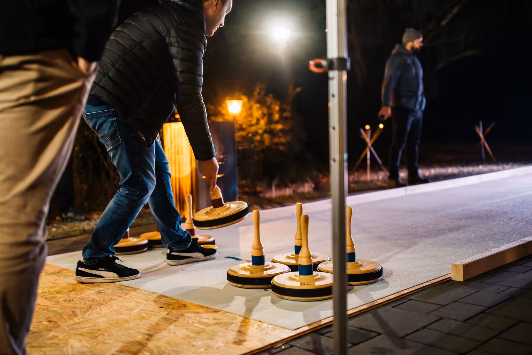 Curling team event by teamio