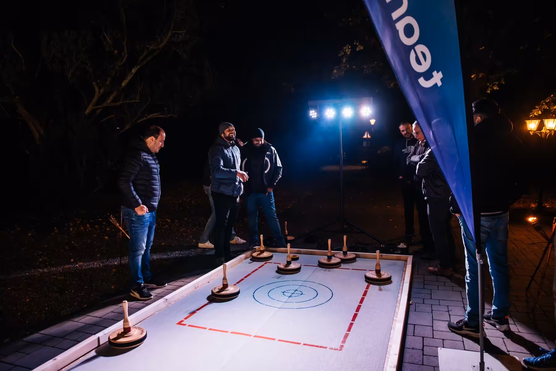 Curling team event by teamio