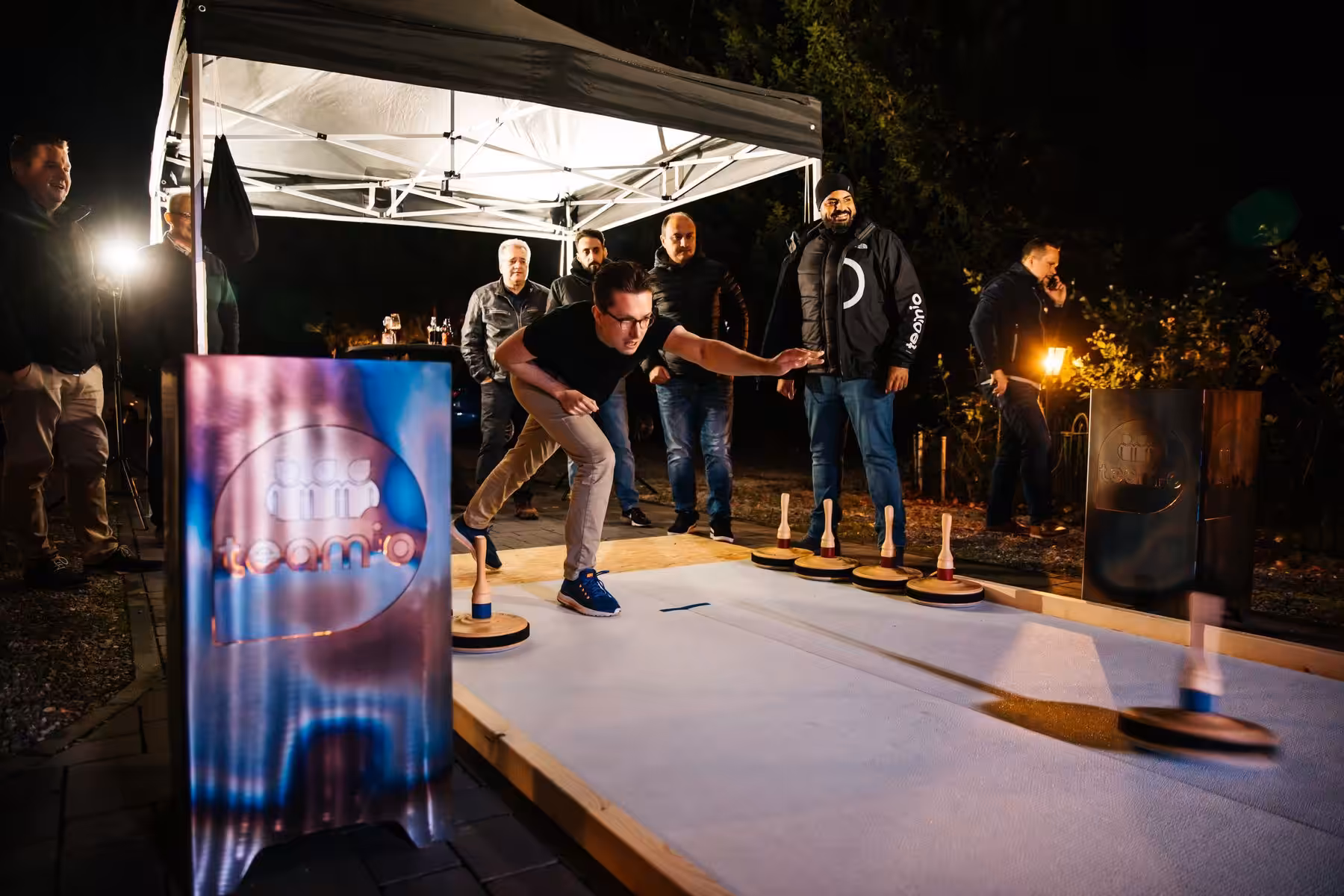 Curling team event by teamio