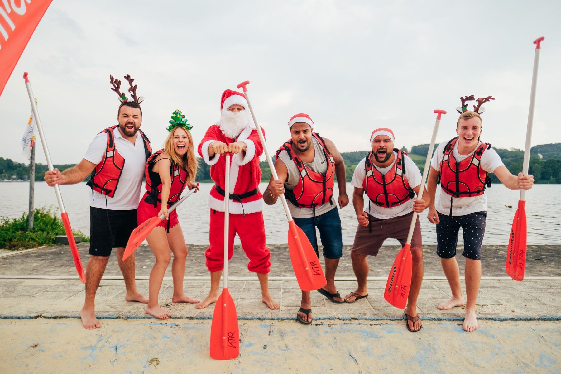 Floß bauen - Teamevent