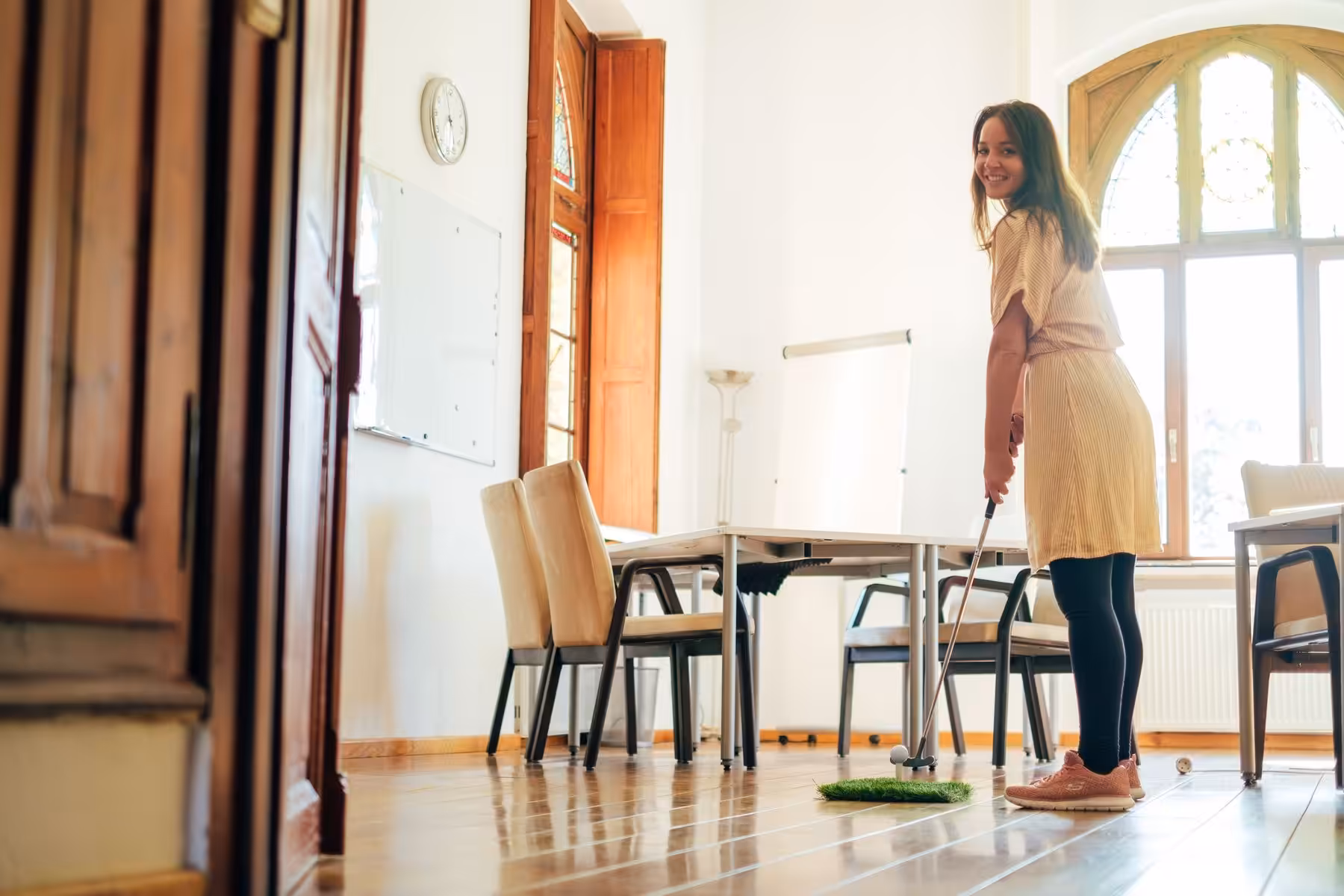 Minigolf als Teamevent im Office oder Hotel