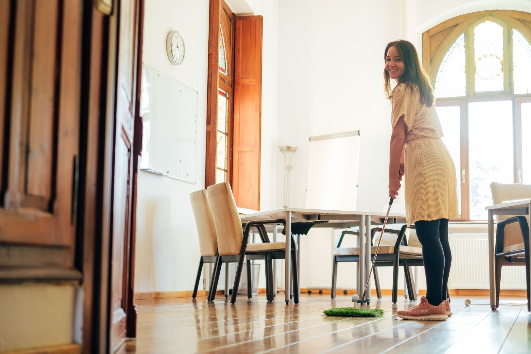 Minigolf als Teamevent im Office oder Hotel