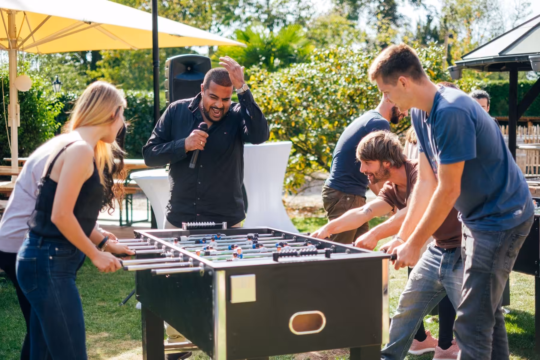 Firmen Kickerturnier als Teamevent