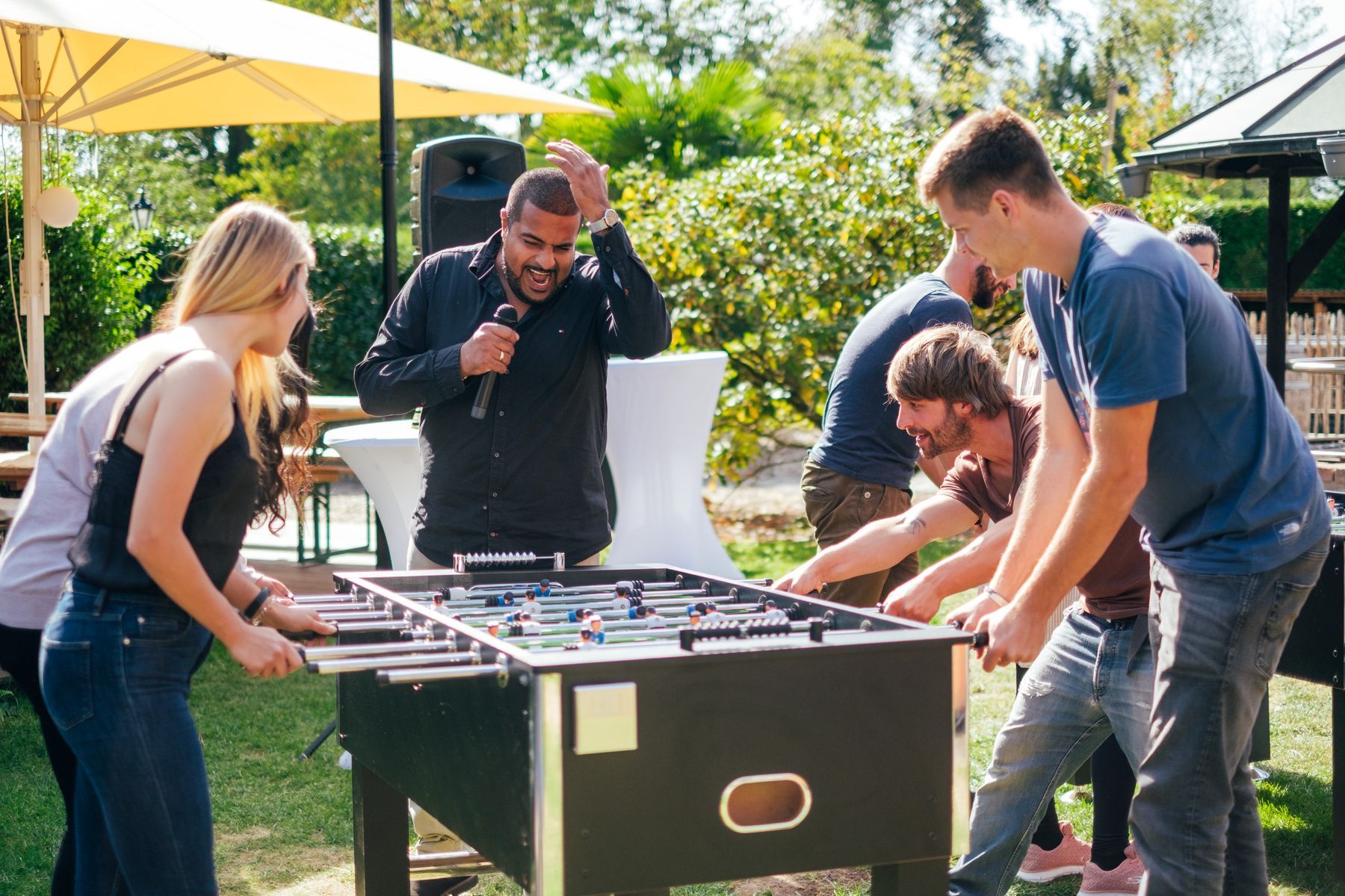 Firmen Kickerturnier als Teamevent