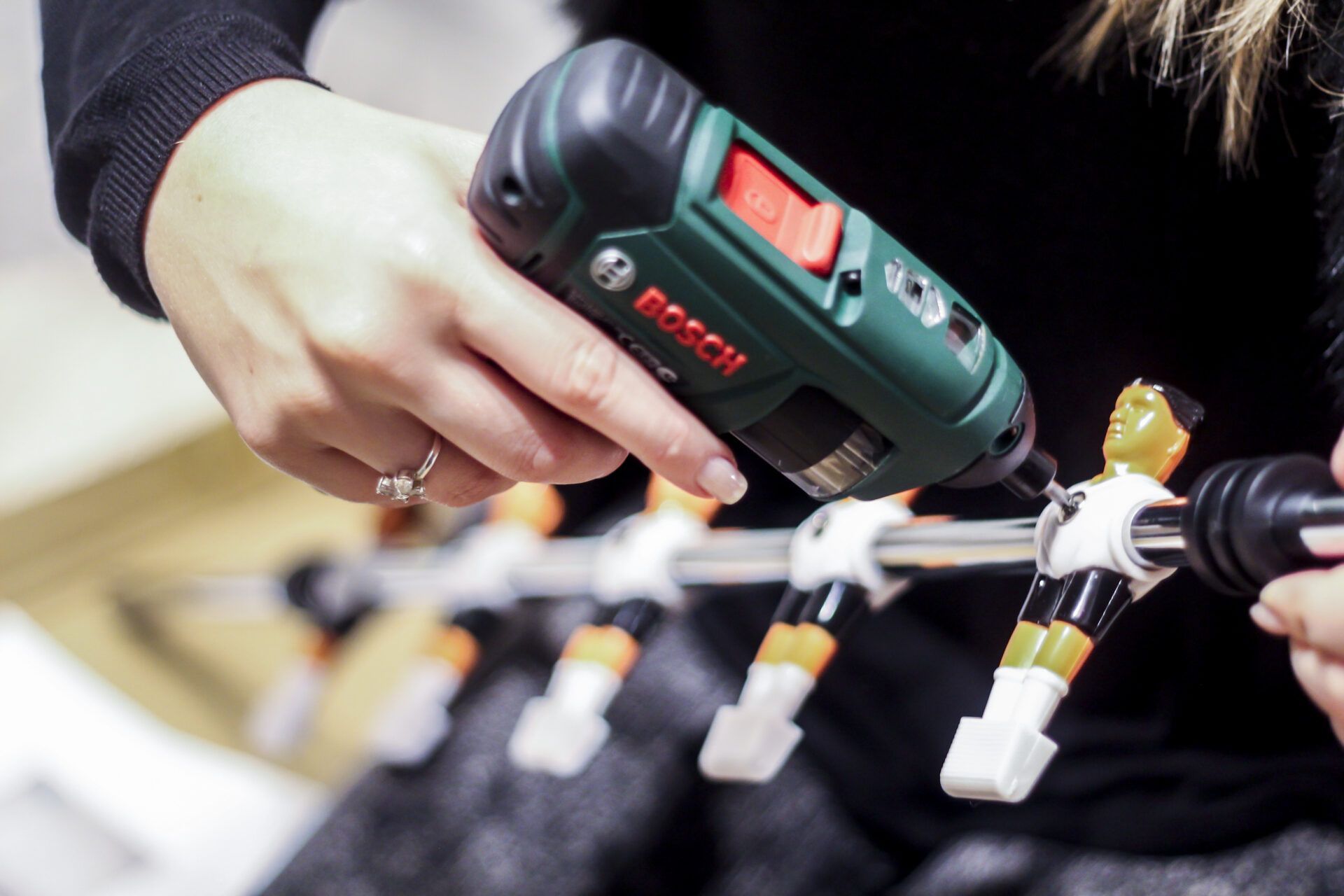 Kickertisch bauen als Teamevent