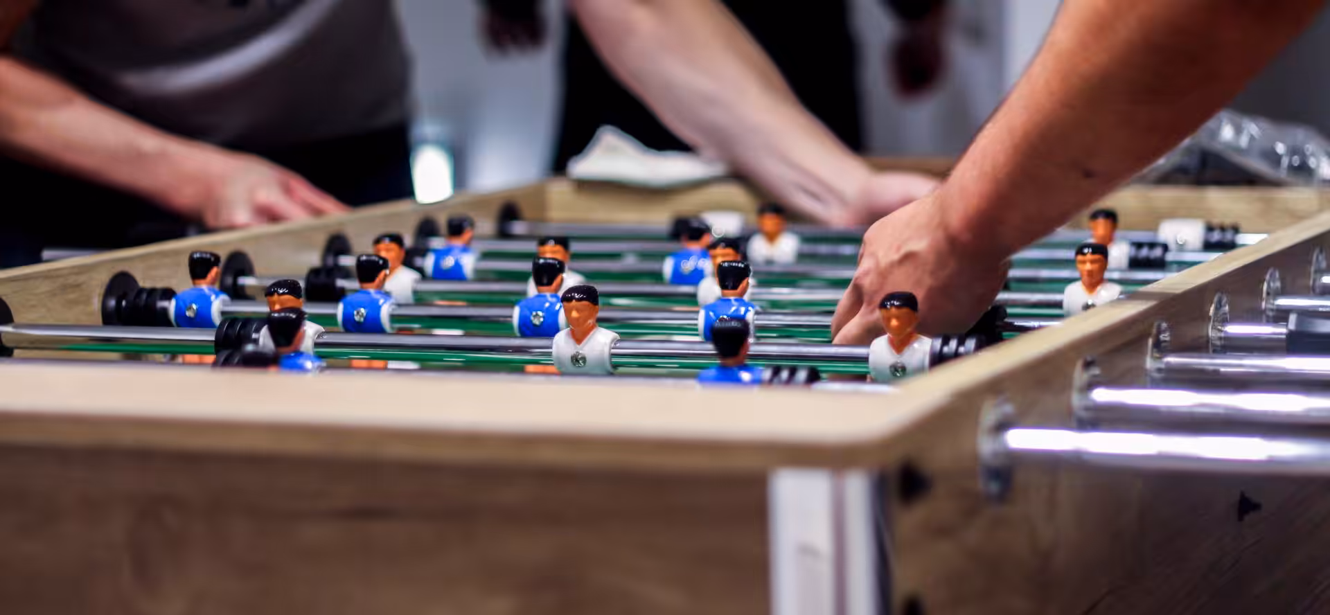 Building a foosball table as a team event