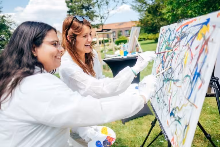 Kreatives Teamevent für Firmen