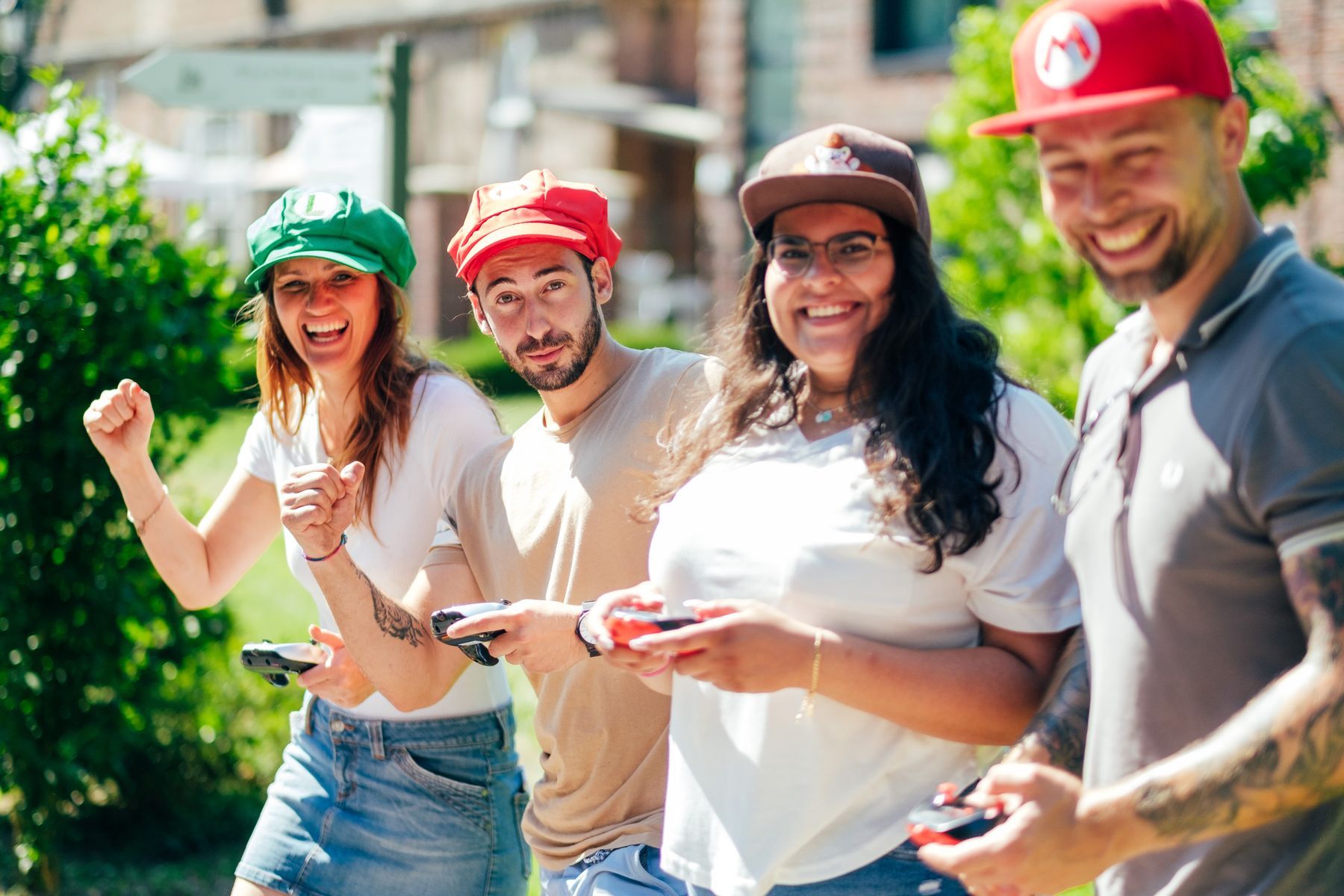 Mario Kart Rennen als Teamevent für Firmen