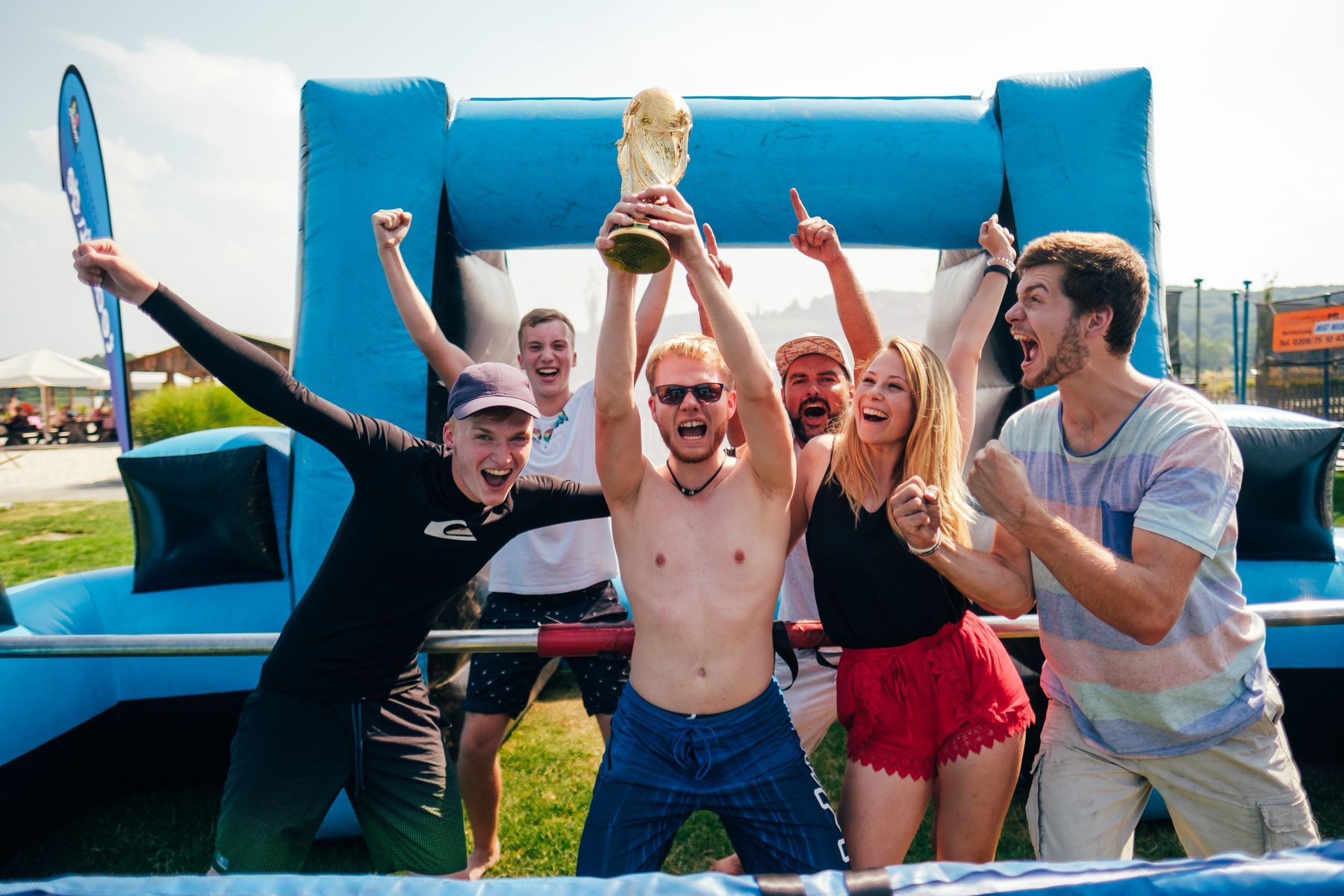 Menschenkicker XXL Teamevent