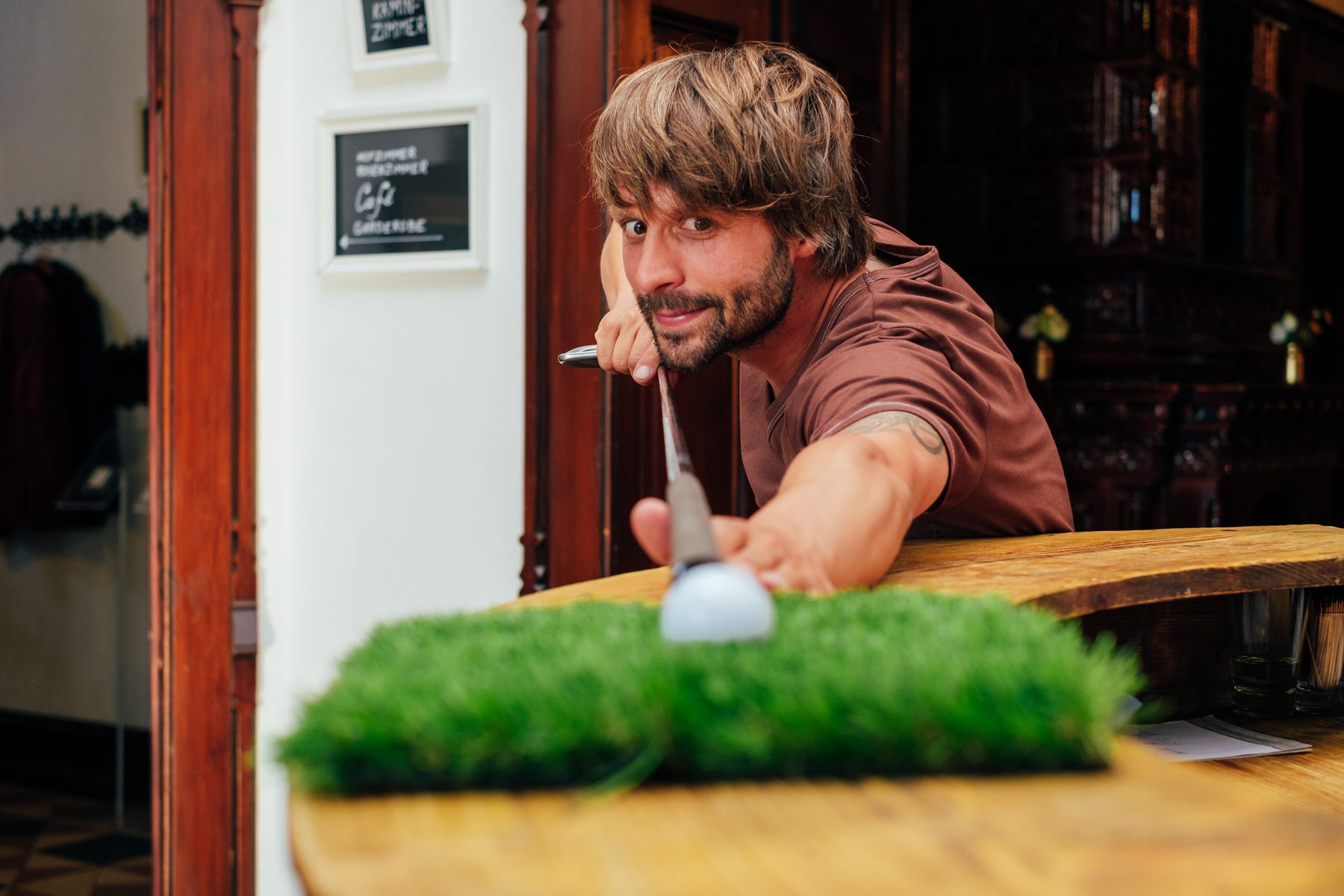 Minigolf Turnier zur Weihnachtsfeier
