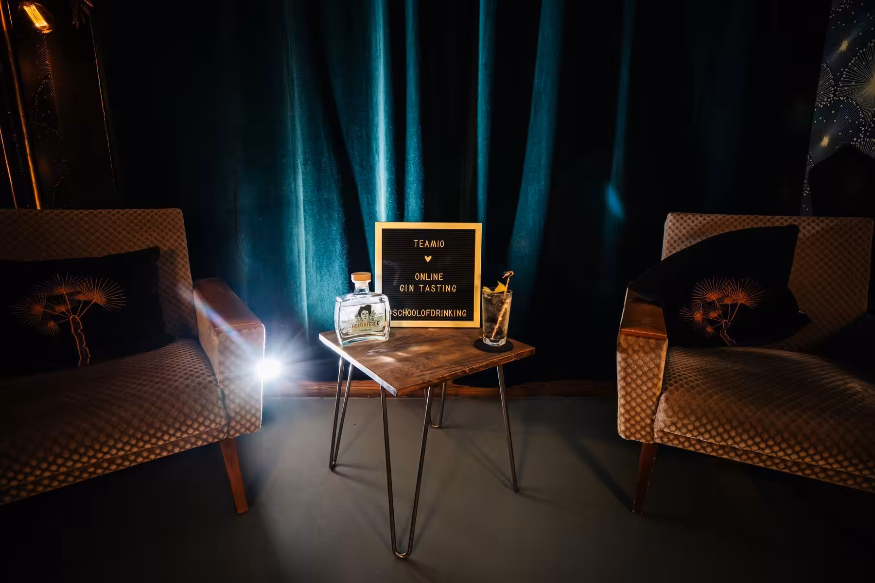 Online Gin Tasting für Firmen als Teamevent