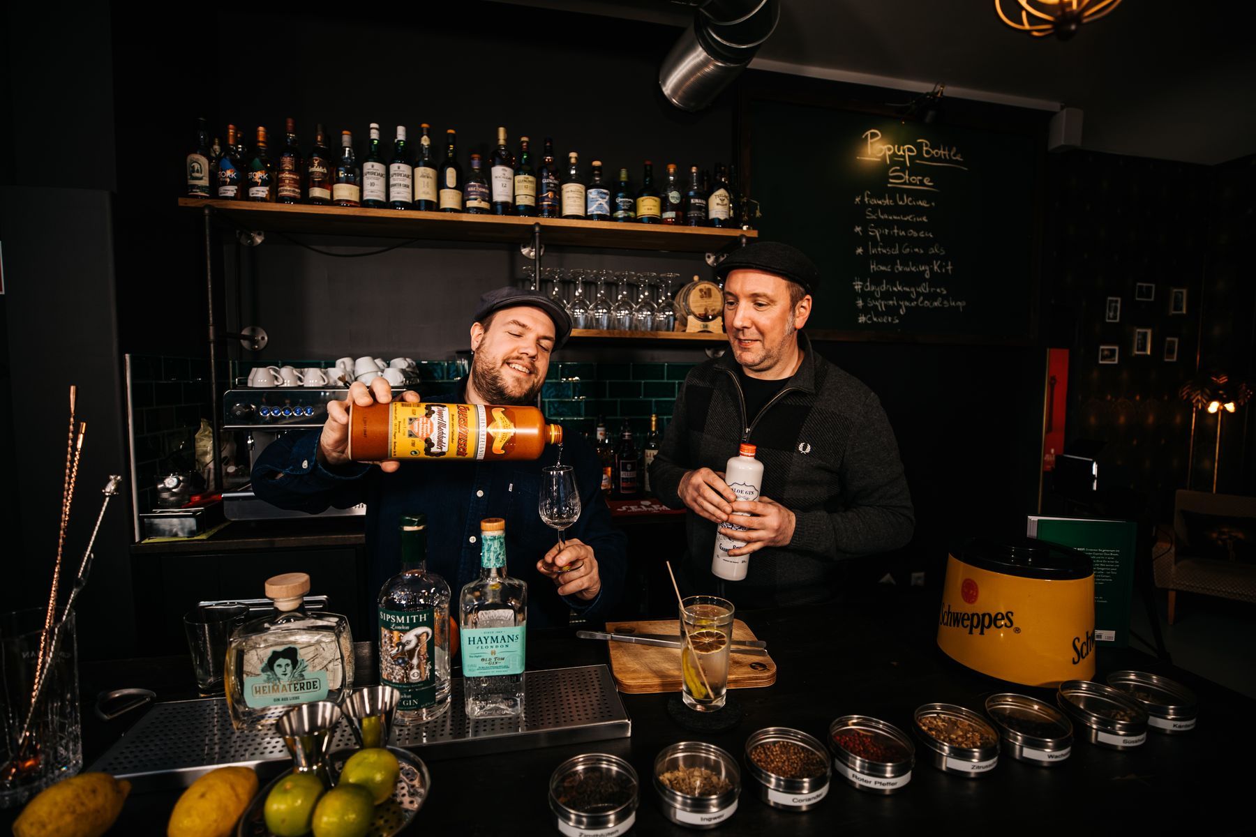 Online Gin Tasting für Firmen als Teamevent