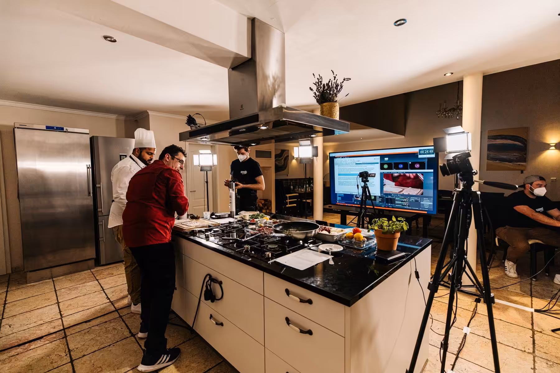 Online Koch Event für virtuelle Teamevents