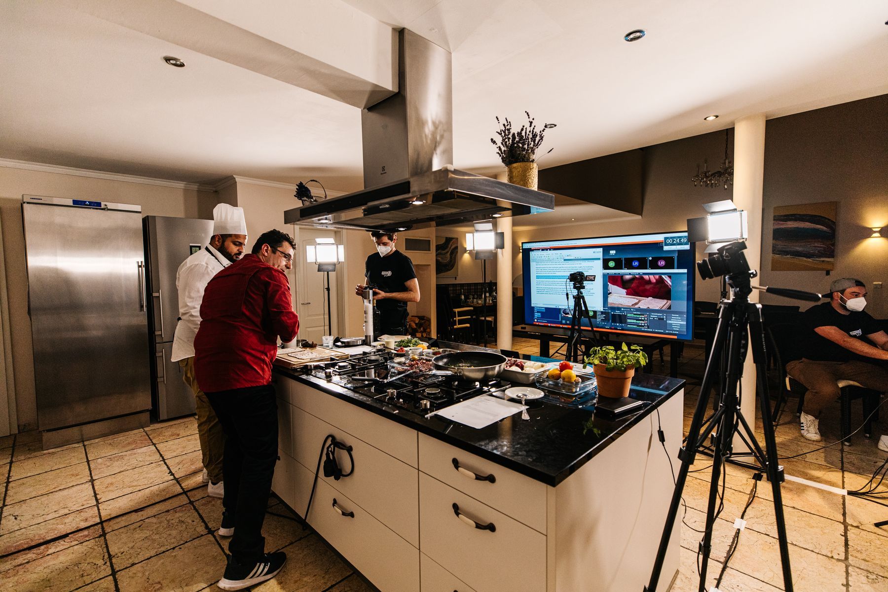 Online Koch Event für virtuelle Teamevents