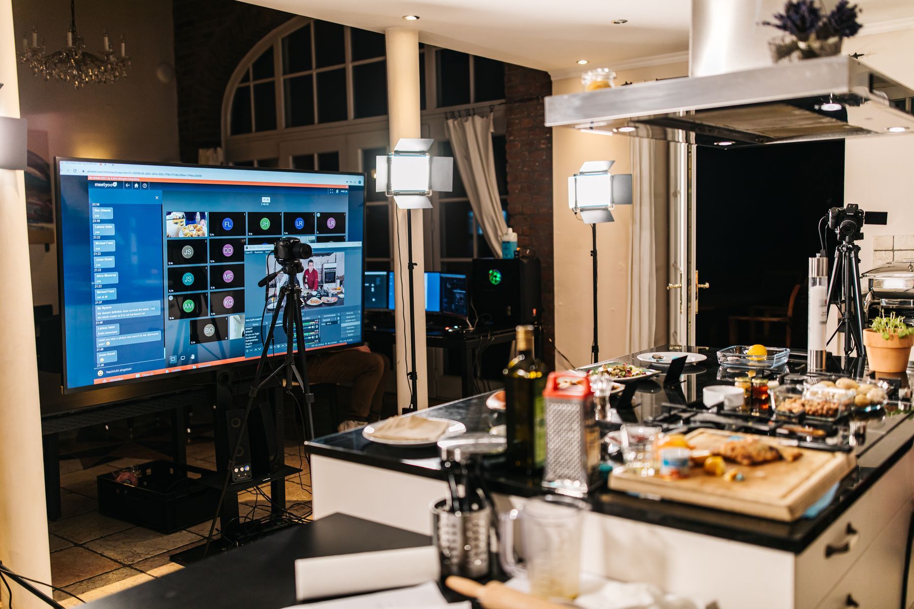 Online Koch Event für virtuelle Teamevents