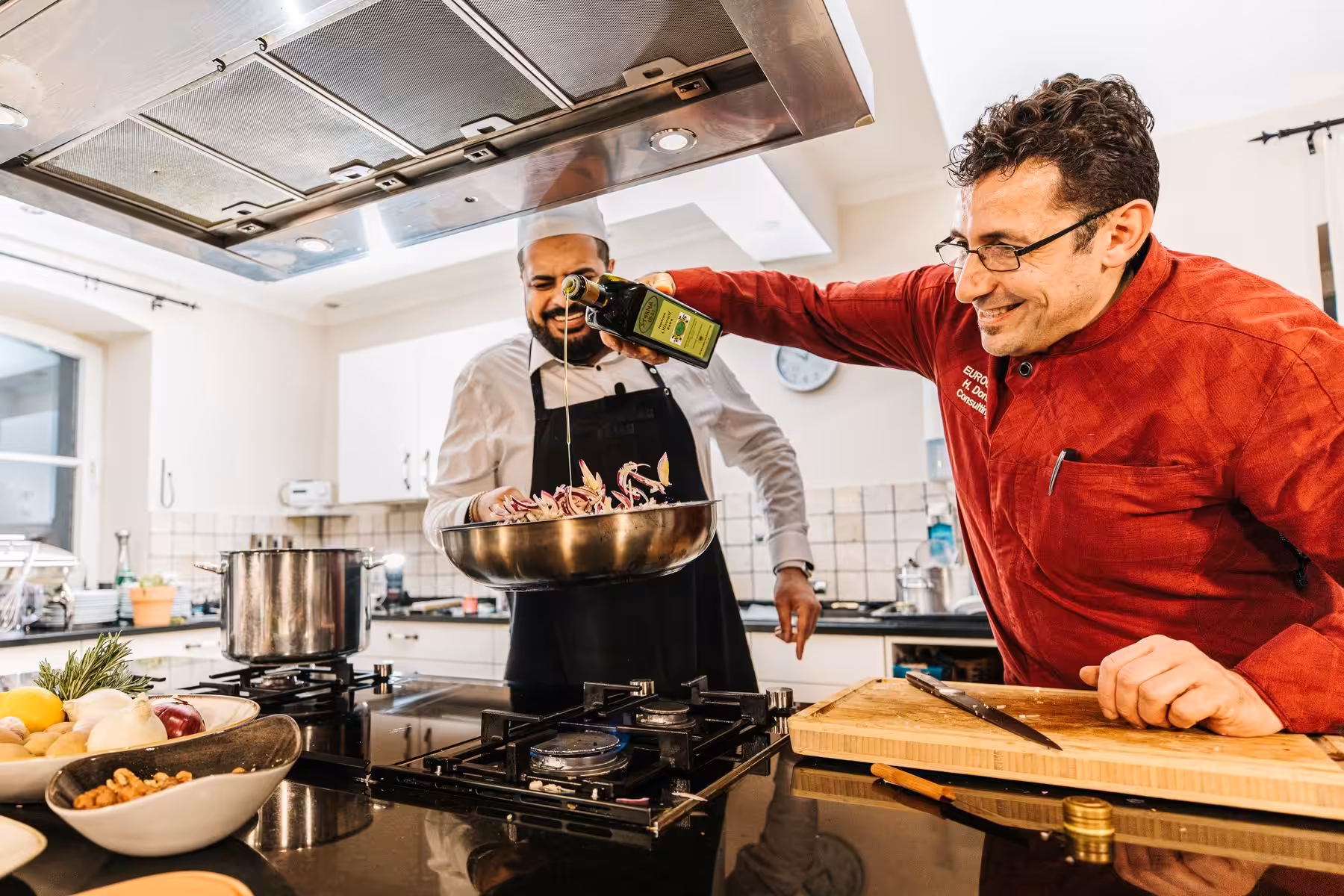 Online Koch Event für virtuelle Teamevents