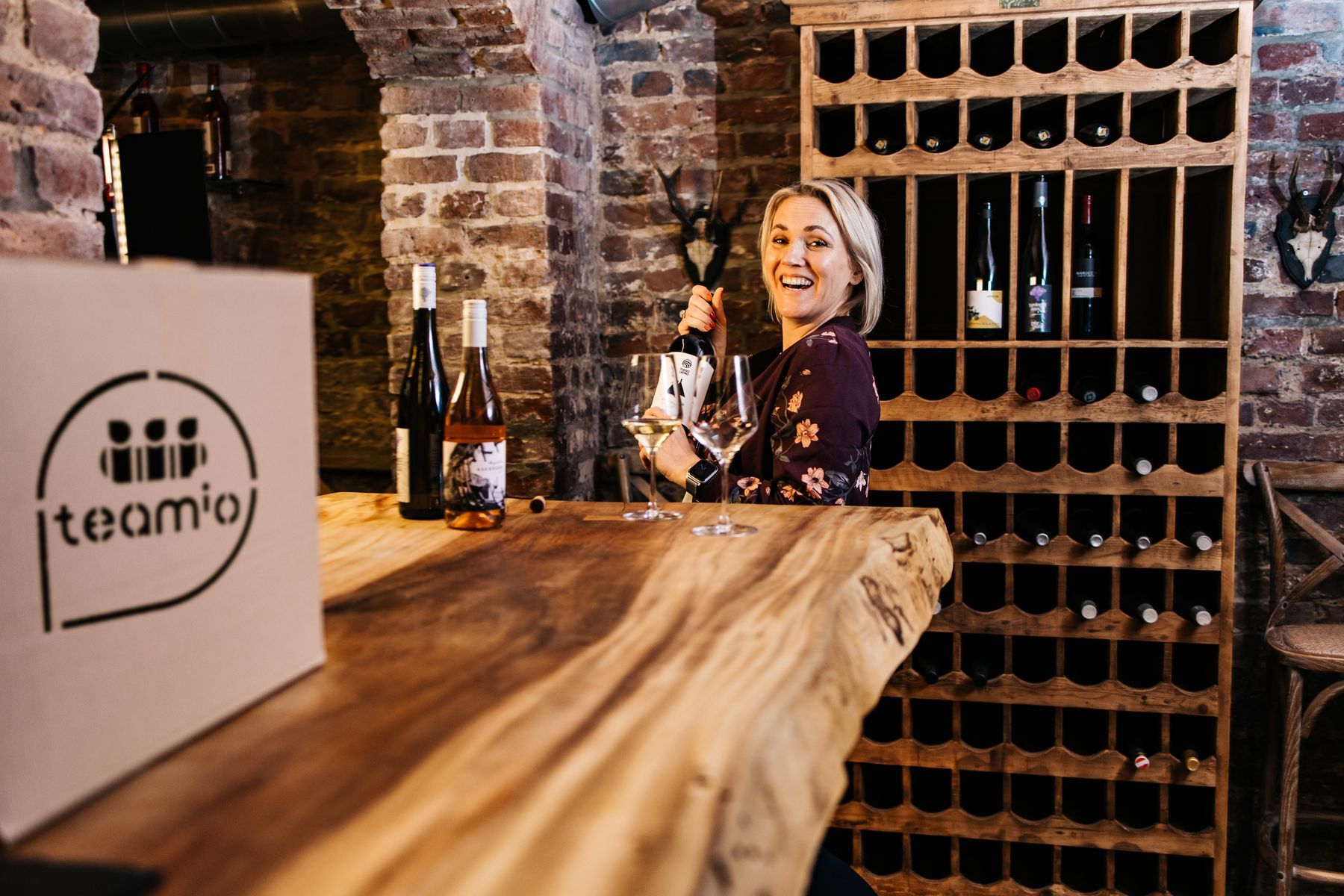 Online Wine Tasting für Firmen als Teamevent