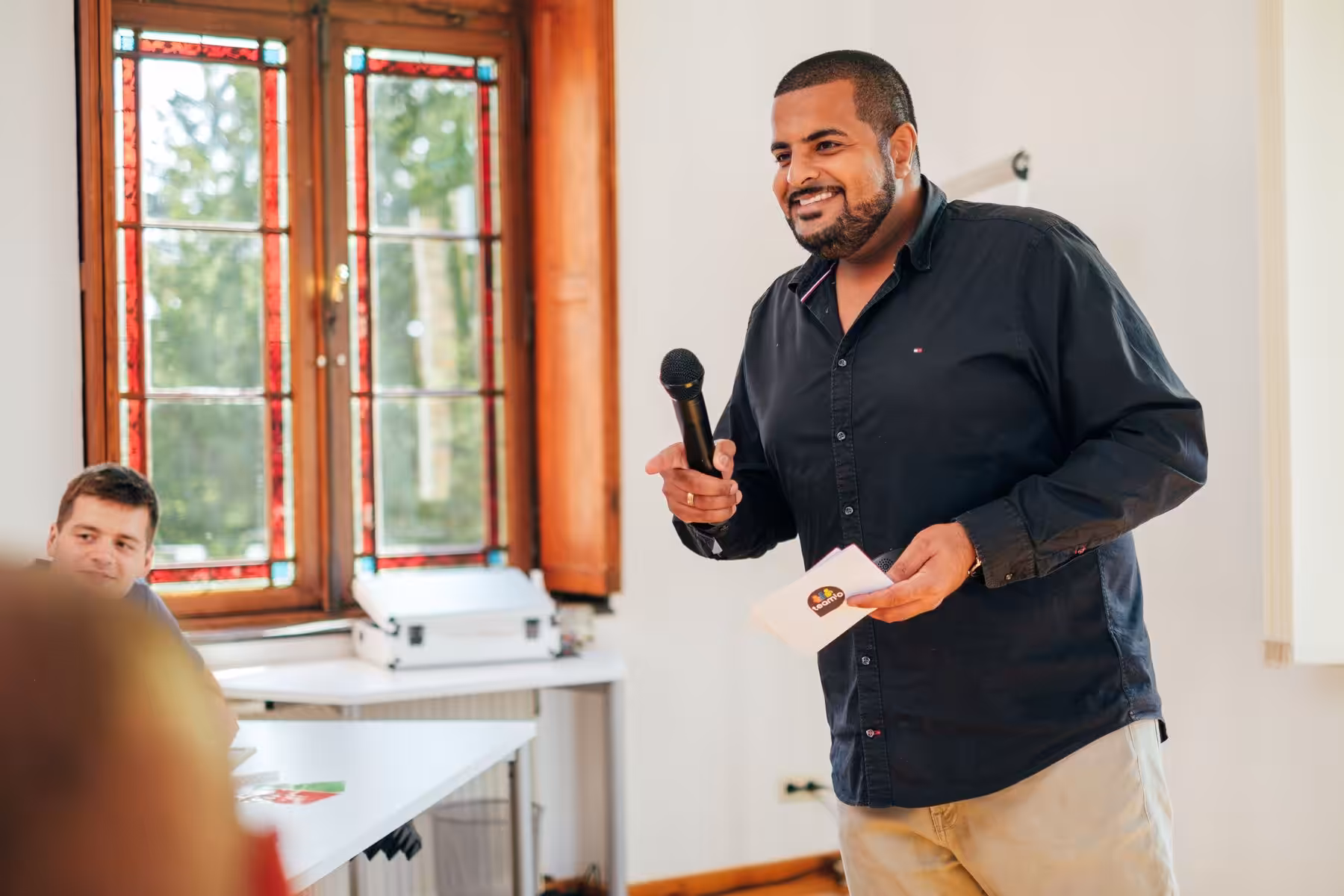 Quiz show for companies as a corporate team event