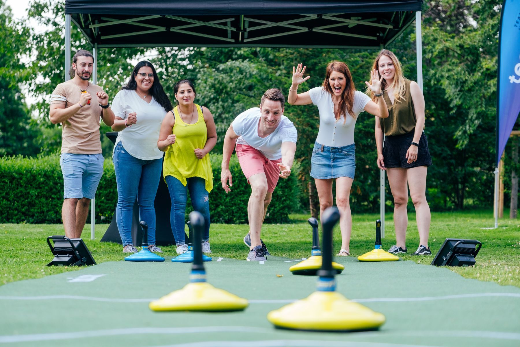 Rasencurling Teamevent by teamio