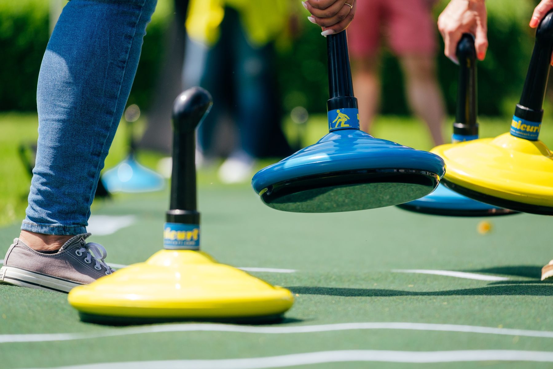 Rasencurling Teamevent by teamio