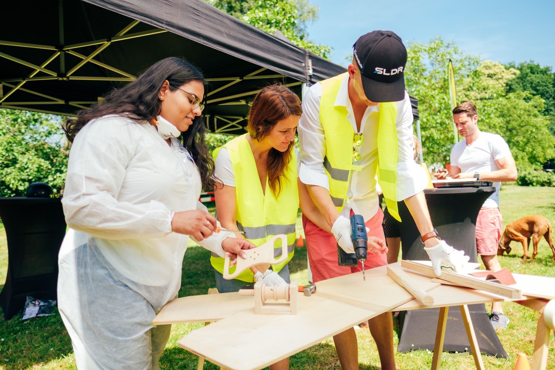 Seifenkisten bauen und Rennen als Teamevent für Firmen
