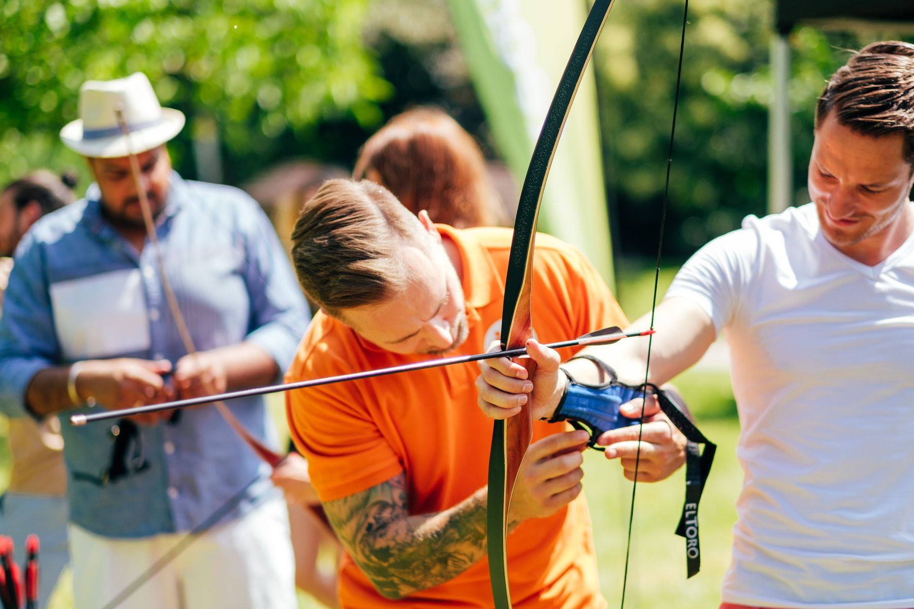 Bogenschießen Teamevent von teamio