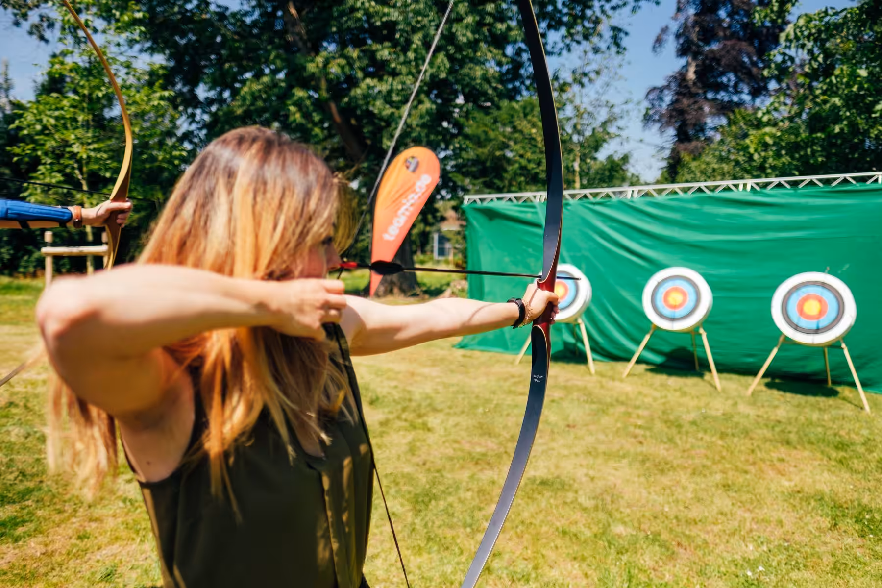 Archery team event from teamio
