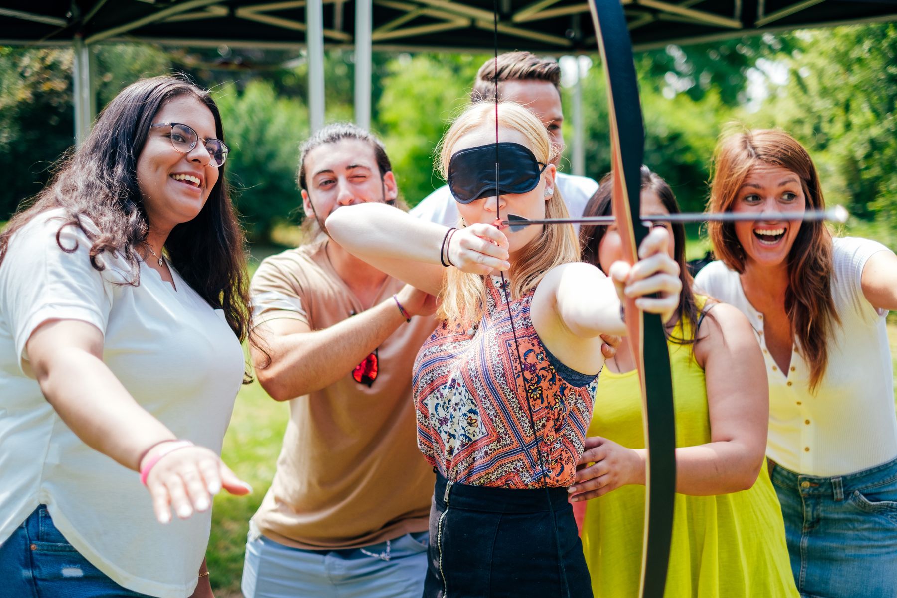 Bogenschießen Teamevent von teamio