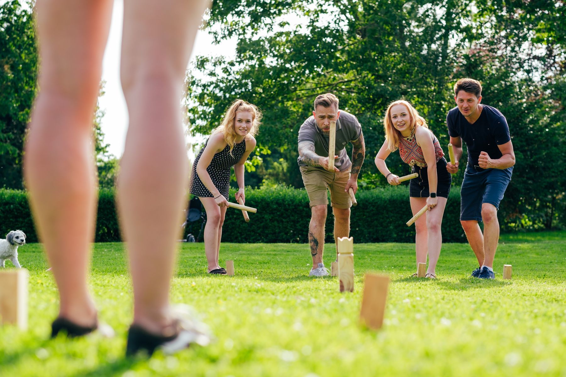 Teamevent mit verschiedenen Challenges & Parcours