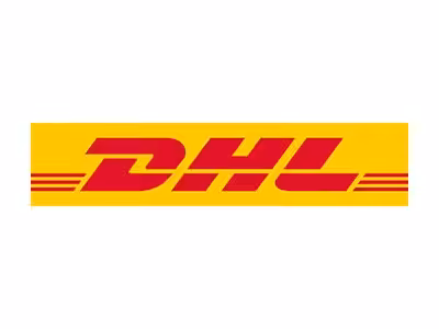 DHL-Logo in Gelb und Rot
