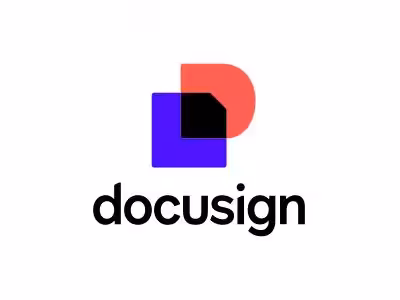 DocuSign Logo, digitales Signatursoftware-Unternehmen